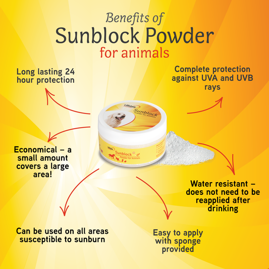 Sunblock Powder for Animals (FREE SHIPPING)
